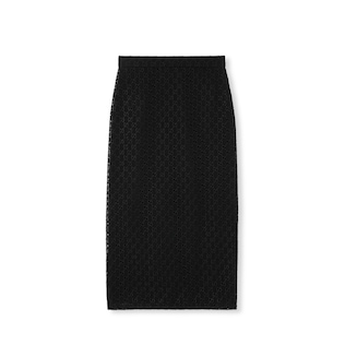 グッチ GUCCI スカート ペンシルスカート ボタン 36