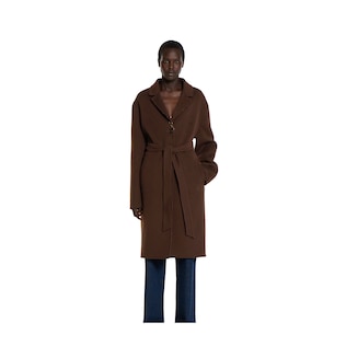 422 グッチ ダウンコート レディース ダブルジップアップ 40 ベルト付き GUCCI(グッチ) ダウンジャケット・コート(レディース) - 海外