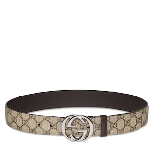 Gucci ブラック GGモノグラム ベルト GUCCI グッチ ベルト メンズ 95cm ブラック 414516 CVE0N 1000