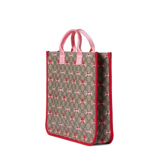 Children's printed GG tote bag