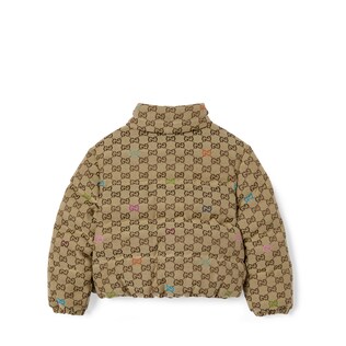 Children's padded GG canvas jacket
