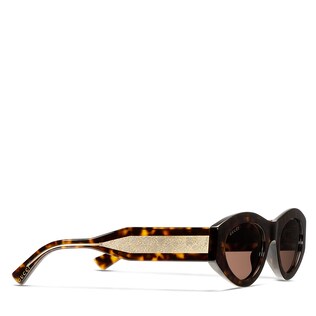 Oval frame sunglasses