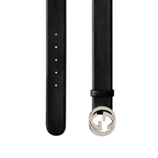Belt with Interlocking G buckle