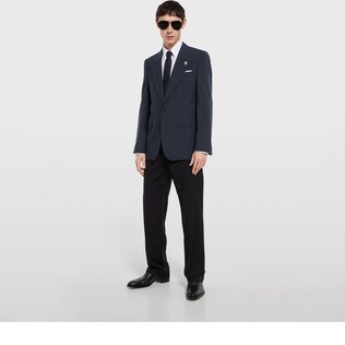 Gucci pinstripe wool jacket