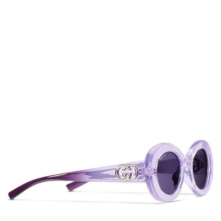 Oval frame sunglasses