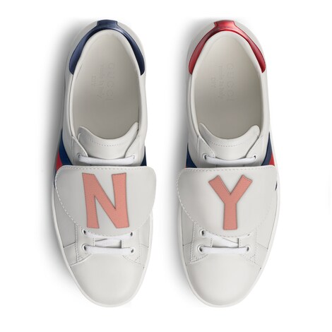Gucci Diy Men's Ace Sneaker In Pink