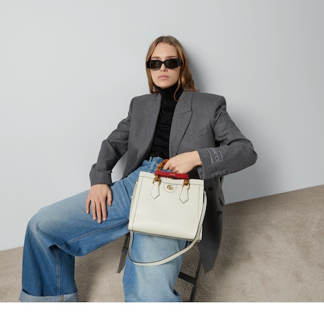 GUCCI ダイアナ バンブー トートバッグ・ハンドバッグ|グッチ