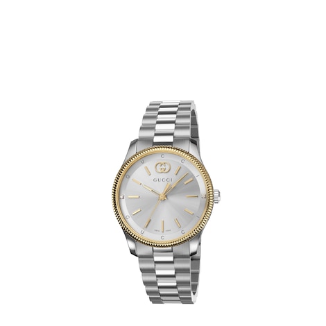 Gucci g timeless stainless steel clearance watch