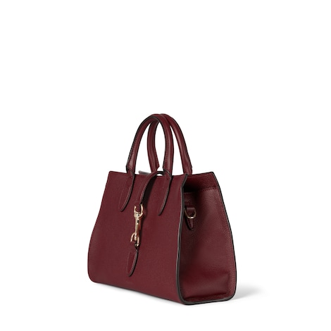 Medium tote bag with hook closure - view 2