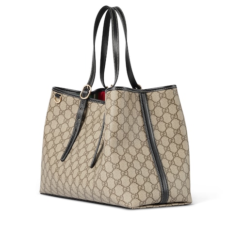 GG Emblem large tote bag - view 2