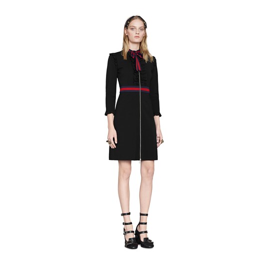 gucci viscose jersey dress