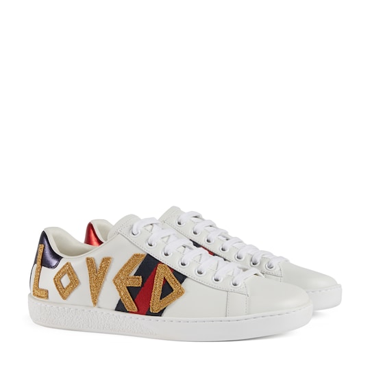 Gucci Women's Ace embroidered sneaker. 1