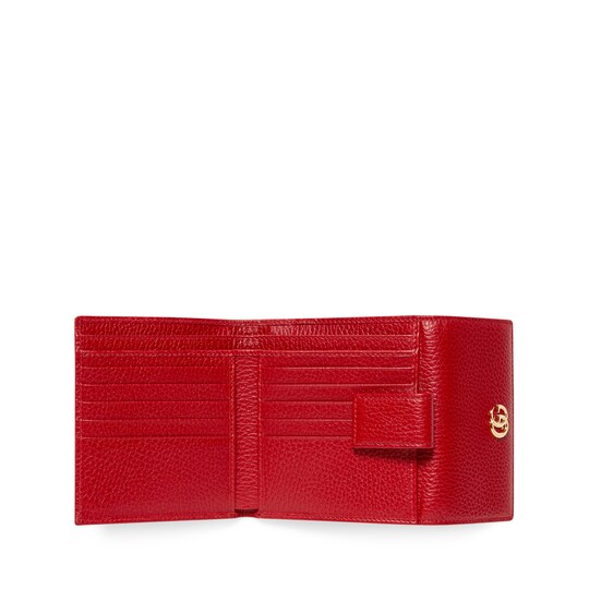 Gucci Leather french flap wallet. 1