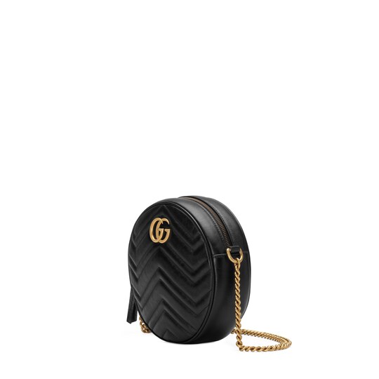 Gucci GG Marmont mini round shoulder bag. 1