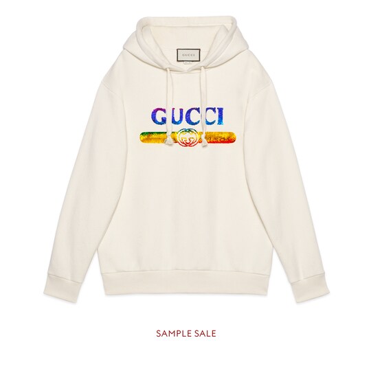 gucci sequin sweatshirt