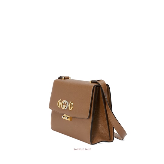 gucci zumi grainy leather small shoulder bag