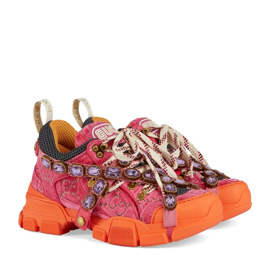 women's flashtrek sneaker with crystals