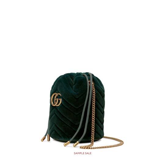 Gucci GG Marmont mini bucket bag. 1