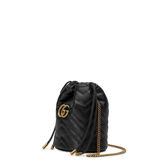 Gucci GG Marmont mini bucket bag. 1