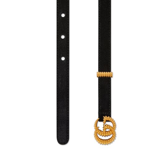 gucci suede belt