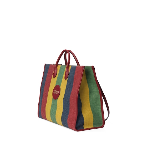 gucci stripe tote