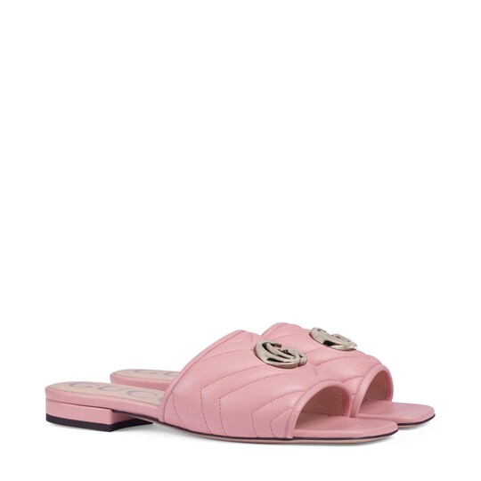 gucci women's slide with double g