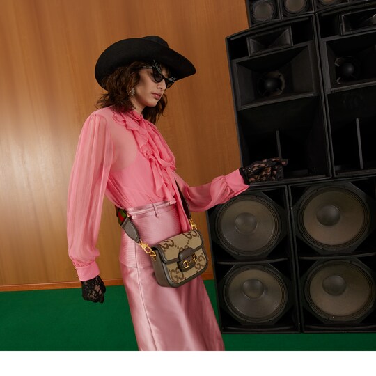 GUCCI グッチ ホースビット 1955 ショルダーバッグ・トップハンドル ...