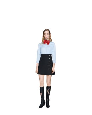 Washed oxford shirt