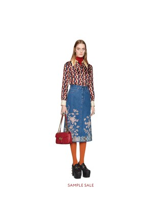 Fine silk blend turtleneck knitted top