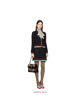 Knitted cardigan with Web