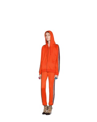 Technical jersey jogging pant