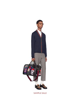 gucci night courrier duffle bag