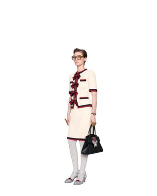 Wool skirt with Web
