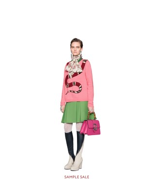 Kingsnake wool knit sweater