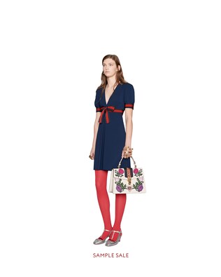 gucci wrap dress