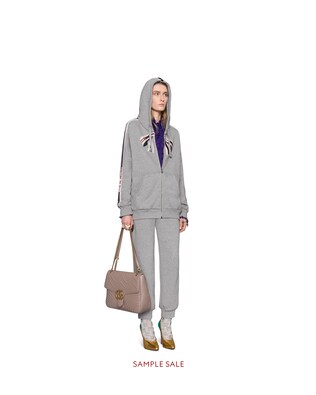 Gucci stripe cotton jogging pant