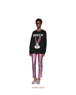 Oversize sweatshirt with Bugs Bunny
