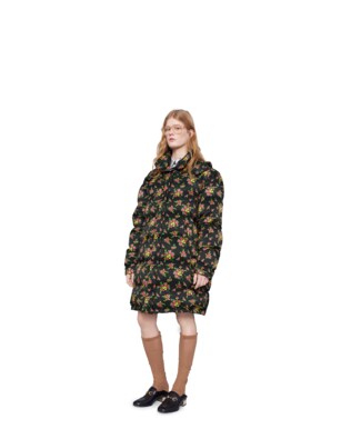 Floral bouquets nylon jacket