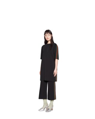 Viscose culotte pant with Web