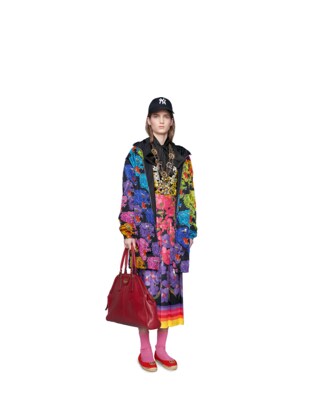 Panther face nylon jacket