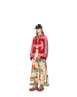 Interlocking G technical jersey jacket