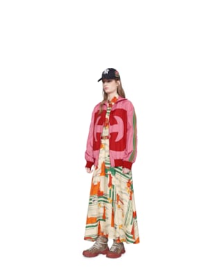 Dresses Gucci Women Ilrated Gucci Cities Silk Dress