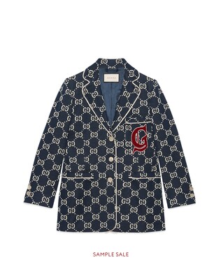 GG jersey jacket