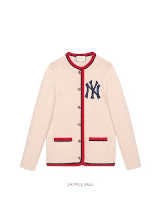 Women's cardigan with NY Yankees™ patch