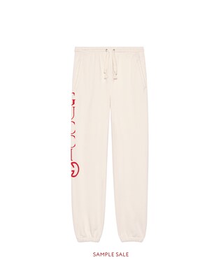 Jogging pant with Gucci logo