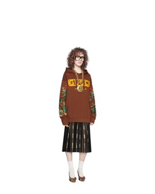 Oversize Gucci-Dapper Dan sweatshirt