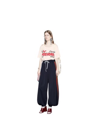 Oversize T-shirt with movie print