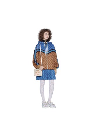 GG technical jersey jacket