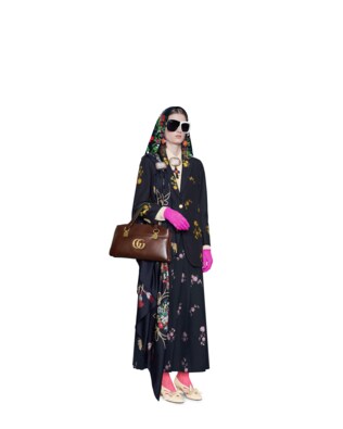 Silk shirt with flower