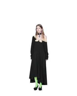 Long sablé dress